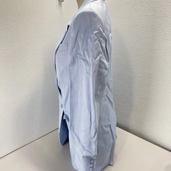 NEW THE KOOPLES Women’s Two-Button Tend Blazer Light Spring Blue Size 42 - Picture 8 of 12